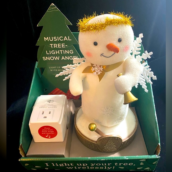 Hallmark Holiday Hallmark Tree Lighting Snow Angel Musical
